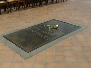 Grab Johann Sebastian in der Thomaskirche
