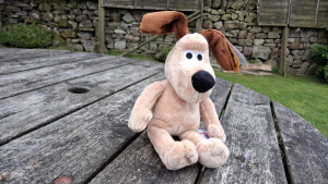 Grommit musste mit